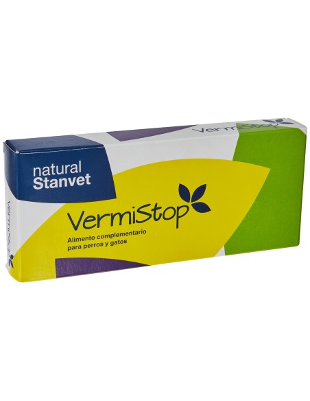 Antiparasitario intestinal VERMISTOP STANGEST 20 comprimidos